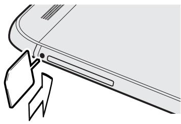 HTC ONE M8 - Retirer la carte nano SIM - 2