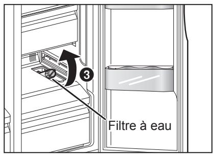 PANASONIC NR-B53VW2-WF - Remplacement du filtre - 2
