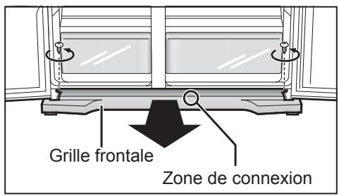 PANASONIC NR-B53VW2-WF - Immobilisation du réfrigérateur - 1