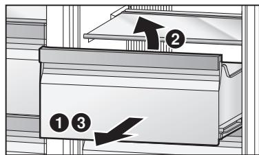 PANASONIC NR-B53VW2-WF - Égoutoir et bac de récupération d'eau du distributeur eau/glace - 2
