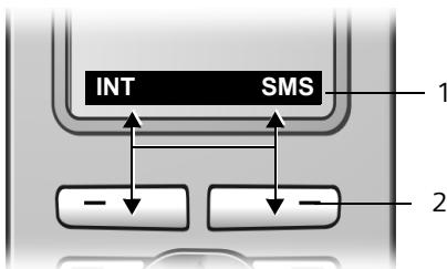 SIEMENS S455 - Touches écran - 1