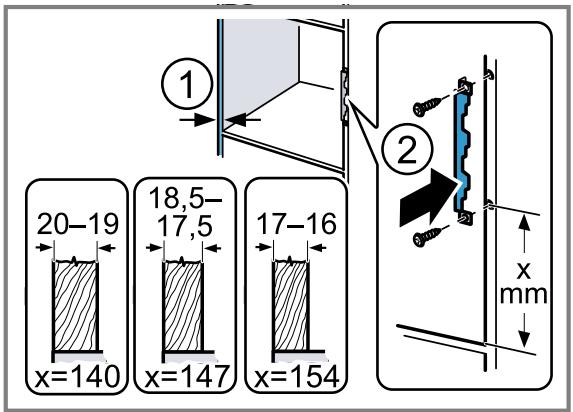 SIEMENS BES23LMB1F - Hoge kast voorbereiden - 1
