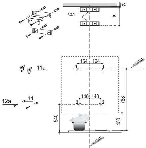 FABER COCKTAIL 550 NOIR - Encombrement - 5