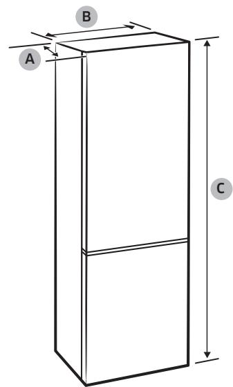 SAMSUNG RB38A7B5D41 - Dégagement - 1