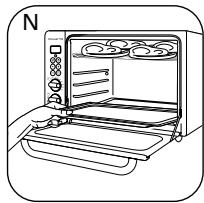 ROWENTA OR8020 - Cuissons simultanées pour version chaleur tournante * - 2