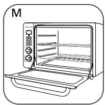 ROWENTA OR8020 - Cuissons simultanées pour version chaleur tournante * - 1