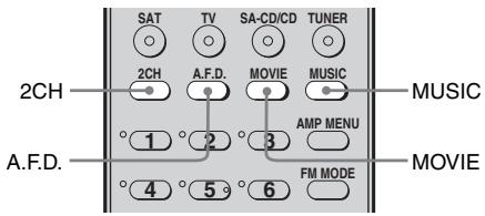 SONY STR-DG510 - Sélection d'un chanson sonore pré-programmé - 1