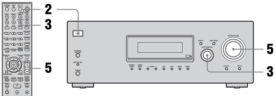 SONY STR-DG510 - Pour éviter d'endommager vos enceintes - 1