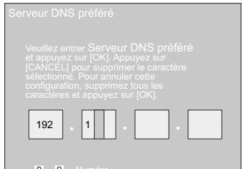 PANASONIC SC-BTX68EF-K - Paramétrer l'adresse IP DNS - 1