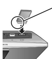 PANASONIC SC-BTX68EF-K - Insérer ou enlever une carte SD - 1