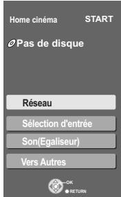 PANASONIC SC-BTX68EF-K - Quand "sélection d'entrée" est sélectionné - 1