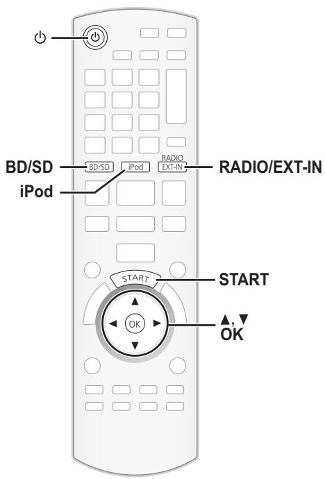 PANASONIC SC-BTX68EF-K - Quand "sélection d'entrée" est sélectionné - 3
