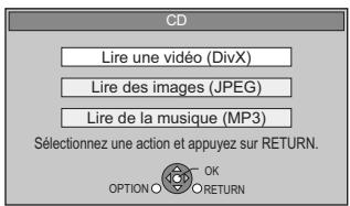 PANASONIC SC-BTX68EF-K - Insérer un disque ou un dispositif USB. (⇒ 16) - 2
