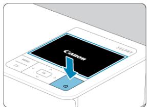 CANON SELPHY CP1500 - Mettez l'imprimante SELPHY sous tension. - 1