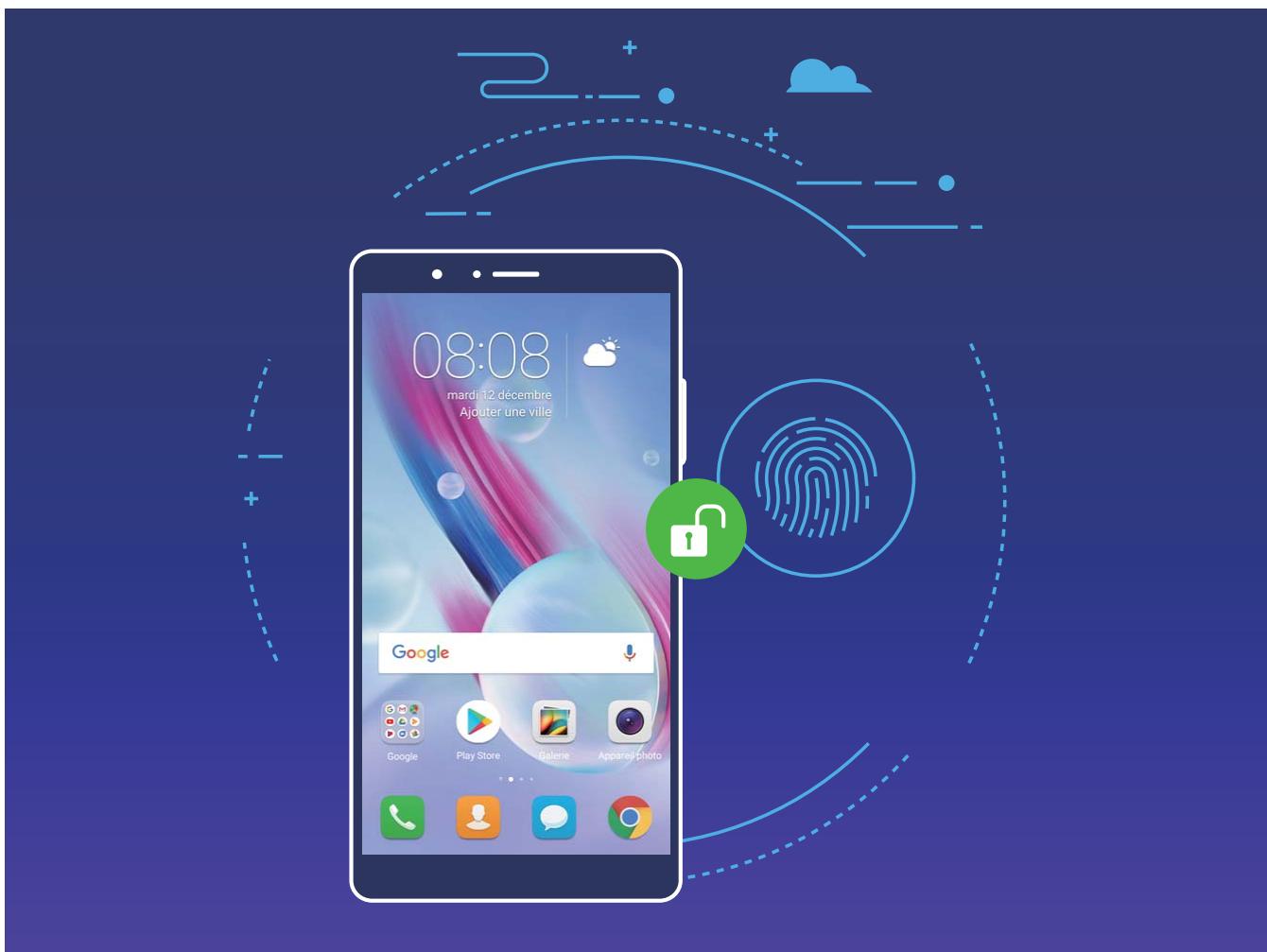 HONOR 9 Lite - Identification via empreinte digitale : bénéficier d'une navigation plus rapide et d'une sécurité accrue - 1