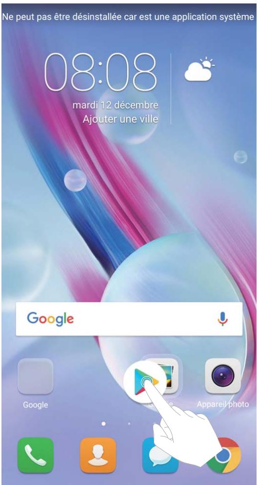 HONOR 9 Lite - Gérer les iconônes de l'écran d'accueil - 1