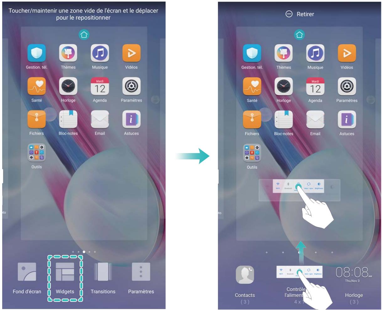 HONOR 9 Lite - Gérer les widgets de votre écran d'accueil - 1