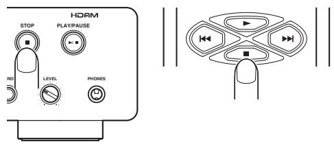 MARANTZ CD7300 - ANNULATION D'UN PROGRAMME (REPRISE DE LA LECTURE NORMALE) - 1