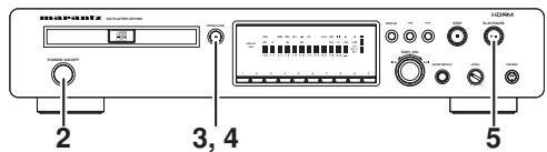 MARANTZ CD7300 - LECTURE DES CD - 1
