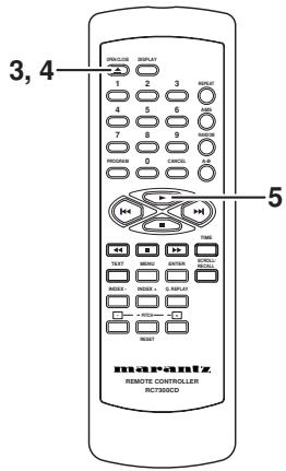 MARANTZ CD7300 - LECTURE DES CD - 2