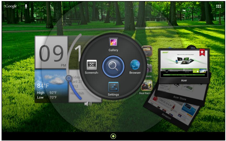 ACER SMART DISPLAY DA220HOL - Acer ring - lancement rapide - 1