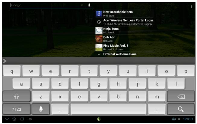 ACER SMART DISPLAY DA220HOL - Saisie de texte XT9 - 1