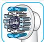 ORAL-B BrosseADentOxyjetPro900K - La brossette Oral-B 3D White - 1