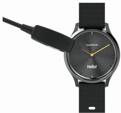 GARMIN VIVOMOVE 3 - Mise sous tension et paramétrage de l'appareil - 2