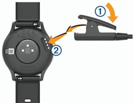 GARMIN VIVOMOVE 3 - Mise sous tension et paramétrage de l'appareil - 1