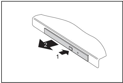 FUJITSU AMILO Pa / Pi Series - Manipuler les cd/dvd - 3