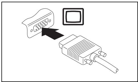 FUJITSU AMILO Pa / Pi Series - Connecter un moniteur externe - 1