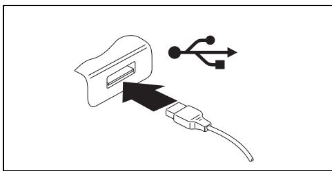 FUJITSU AMILO Pa / Pi Series - Connecteur des périphériques USB - 2