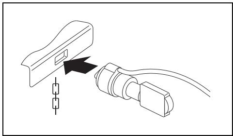 FUJITSU AMILO Pa / Pi Series - Utiliser le kensington lock - 1
