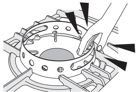 FALCON F9OODXDFWH/NM-EU BL - Brûleur wok central - 3