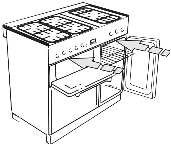 FALCON F9OODXDFWH/NM-EU BL - Déplacement de la cuisinière - 1