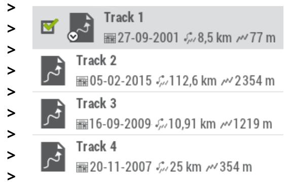 TWONAV ANIMA RANDO VELO - Gestion des éléments - 2