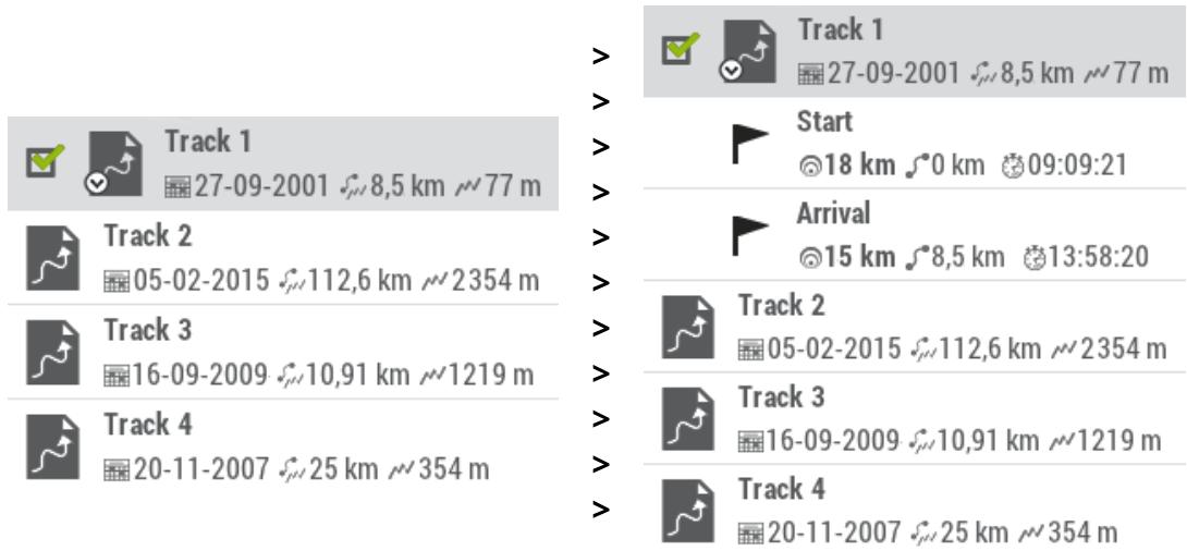 TWONAV ANIMA RANDO VELO - Gestion des éléments - 4