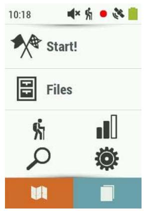 TWONAV ANIMA RANDO VELO - Tourner l'écran - 1