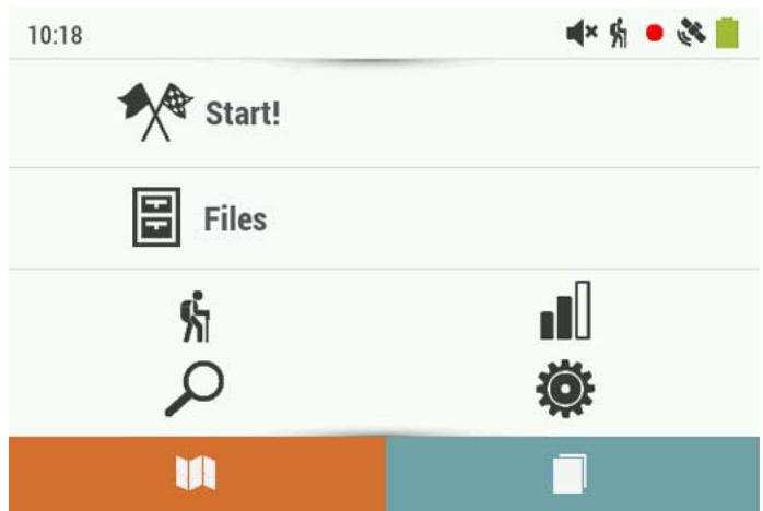 TWONAV ANIMA RANDO VELO - MENU principal - 2