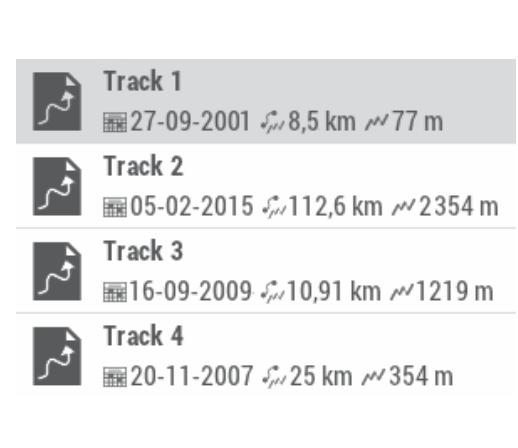 TWONAV ANIMA RANDO VELO - Gestion des éléments - 6