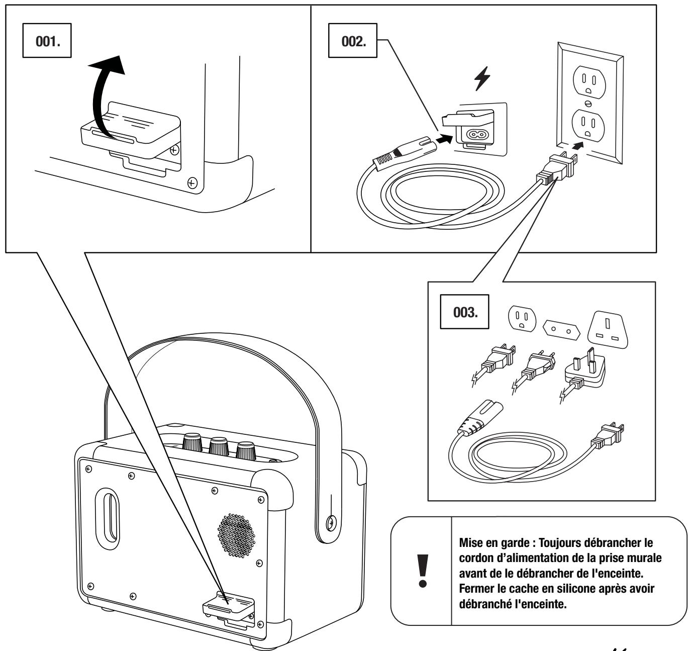 MARSHALL Kilburn II - Charger la batterie interne - 1
