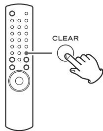 TEAC CR-H700 - Pour effacer le programme - 2