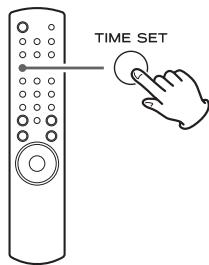 TEAC CR-H700 - Appuyez sur les touches de défilament ( /) pour régler la valeur des minutes et appuyez sur la touche TIME SET. - 2