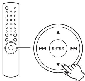 TEAC CR-H700 - Appuyez sur la touche ENTER. - 2