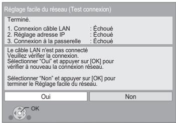 PANASONIC SC-BT735 - Réglage facile du réseau (contrôle de connexion) - 1