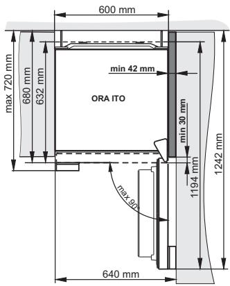 MAROUE ORK192R-L - Installation de l'appareil - 3