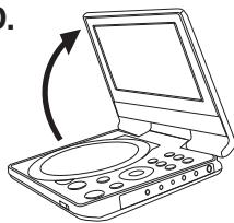 TOSHIBA SD-P73DTWE - Chargement d'un disque - 1