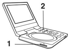 TOSHIBA SD-P73DTWE - Comment utiliser une carte de mémoire - 1