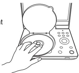 TOSHIBA SD-P73DTWE - Posez un disque. - 1