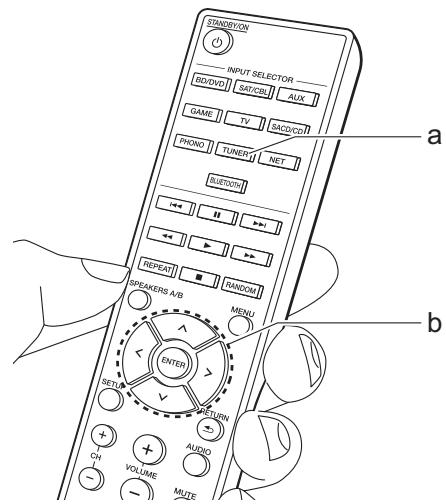 PIONEER SX-NSOAE-SB - Syntonisation manuelle - 1